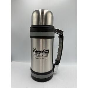 Campbell’s FOODSERVICE MADE TO SERVE Stainless Steel Vacuum Insulated Thermos